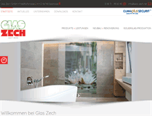Tablet Screenshot of glas-zech.de